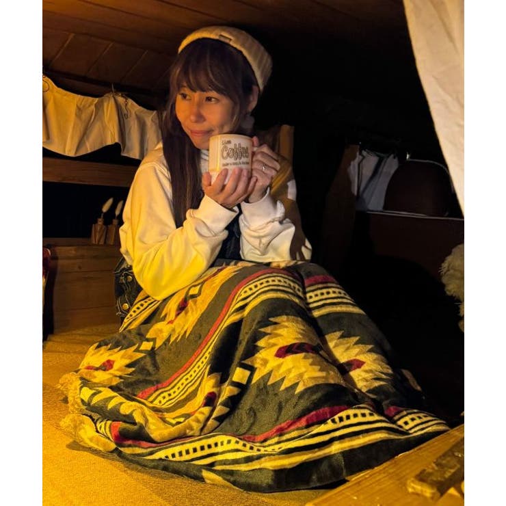 【チャイハネ】【裏ボア】NOMADYブランケットS | アミナコレクション  | 詳細画像24 