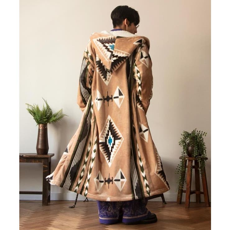 サンドベージュ | 【チャイハネ】NOMADY着るブランケット | アミナコレクション 