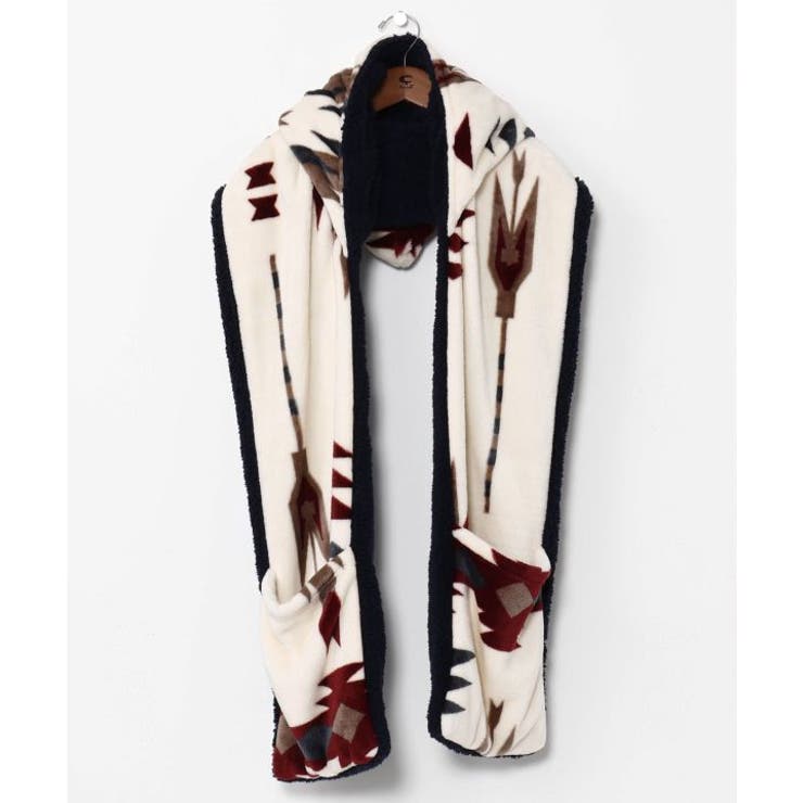 ナチュラル | 【チャイハネ】フードマフラー《NOMADY》 | アミナコレクション 