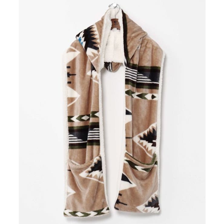 サンドベージュ | 【チャイハネ】フードマフラー《NOMADY》 | アミナコレクション 