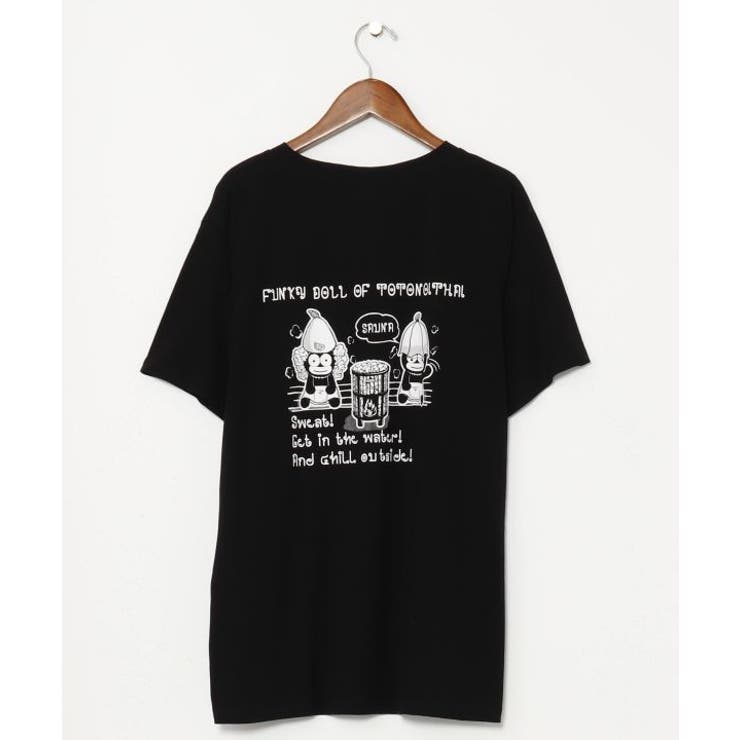 ブラック | 【チャイハネ】トトノールメンズＴシャツ | アミナコレクション