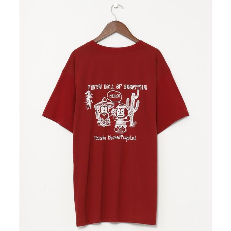 レッド | 【チャイハネ】オドールメンズＴシャツ | アミナコレクション