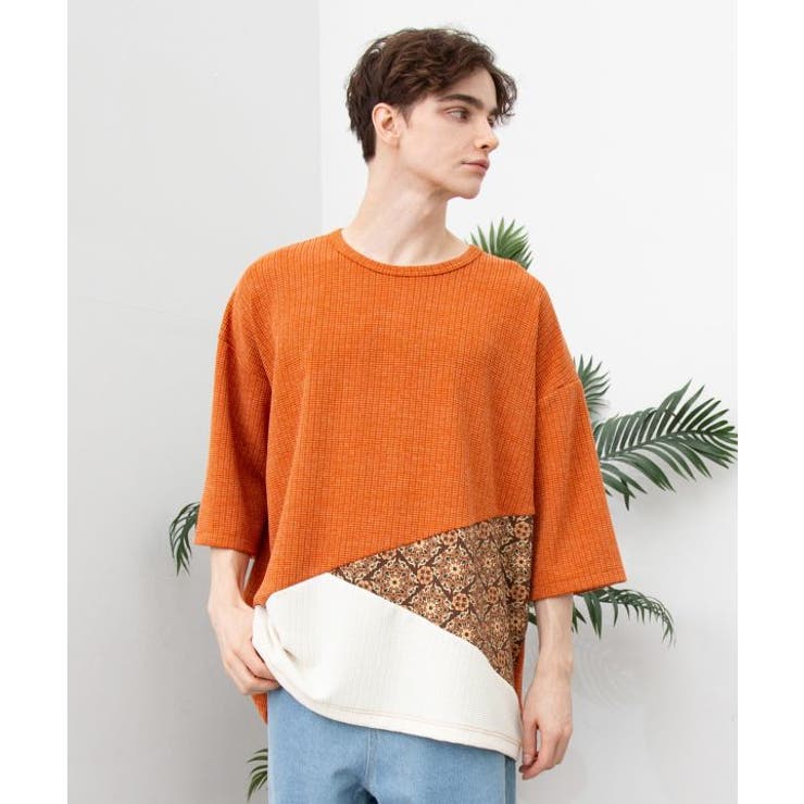 オレンジ | 【チャイハネ】シュグメンズトップス | アミナコレクション