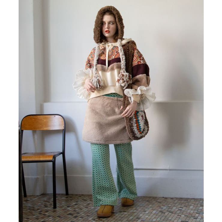 【チャイハネ】カラロマパンツ | アミナコレクション  | 詳細画像5 