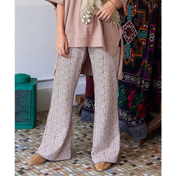 ベージュ | 【チャイハネ】ジオロマパンツ | アミナコレクション 