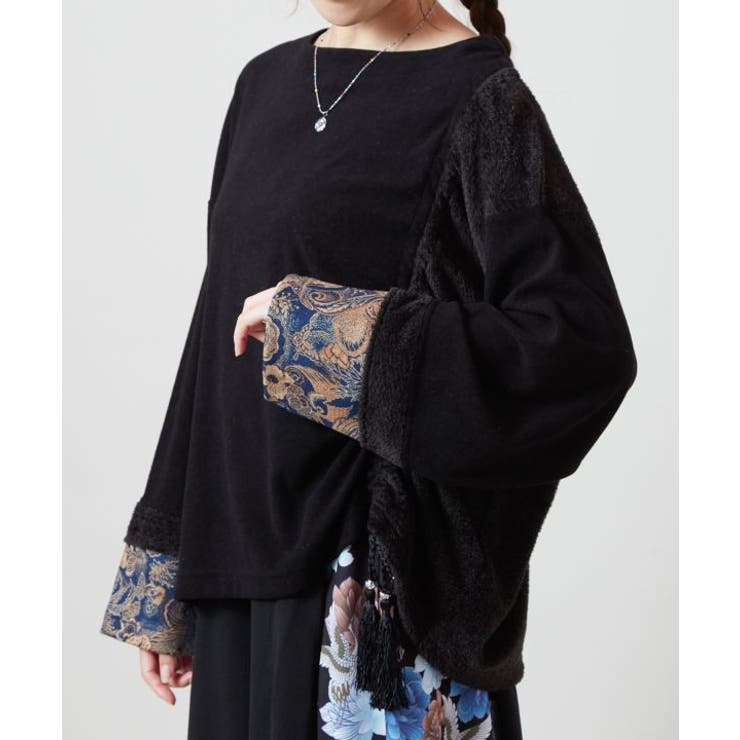 【チャイハネ】ワモーンパッチワークトップス | アミナコレクション  | 詳細画像13 