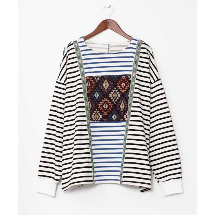 【チャイハネ】カラパッチメンズトップス | アミナコレクション | 詳細画像3 