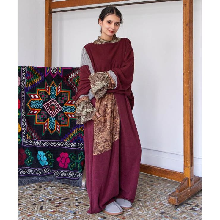 【チャイハネ】ワモーンパッチワークパンツ | アミナコレクション  | 詳細画像2 