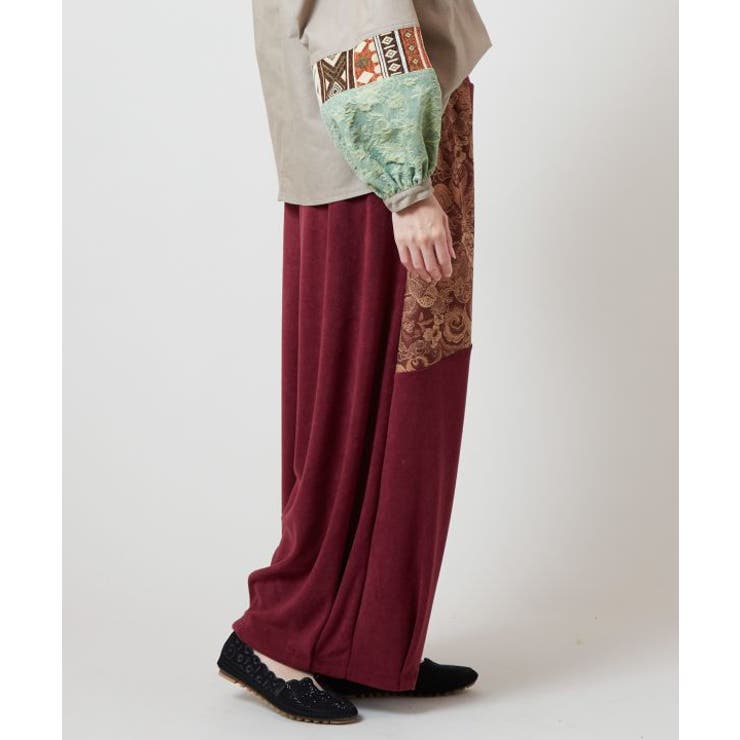 【チャイハネ】ワモーンパッチワークパンツ | アミナコレクション  | 詳細画像6 