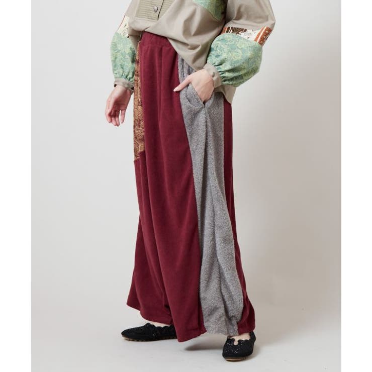 【チャイハネ】ワモーンパッチワークパンツ | アミナコレクション  | 詳細画像7 