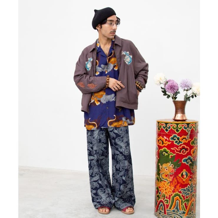 【チャイハネ】ツウデニメンズパンツ | アミナコレクション  | 詳細画像1 