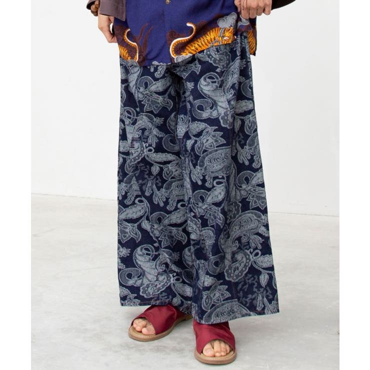 ネイビー | 【チャイハネ】ツウデニメンズパンツ | アミナコレクション 