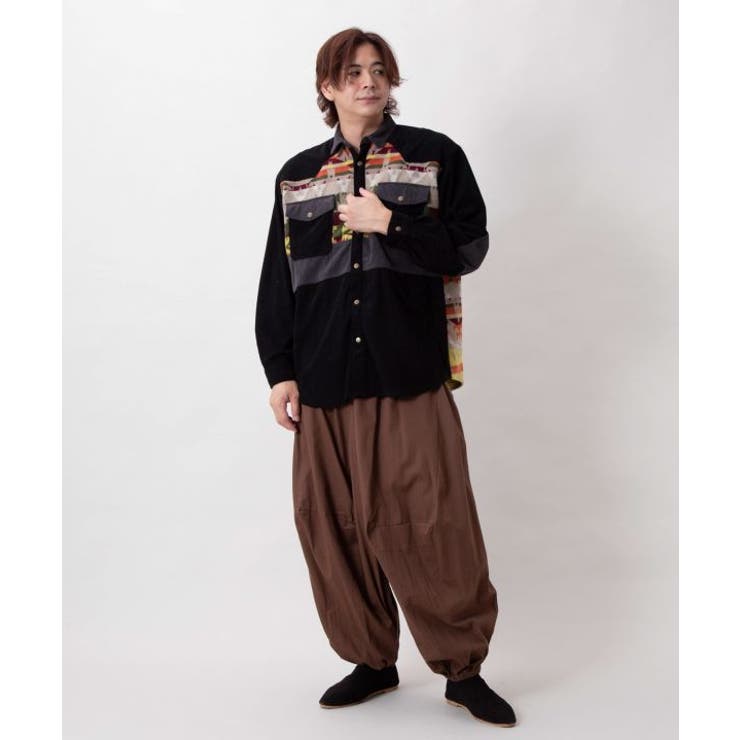 【チャイハネ】ウェニスカMEN'Sシャツ | アミナコレクション | 詳細画像1 