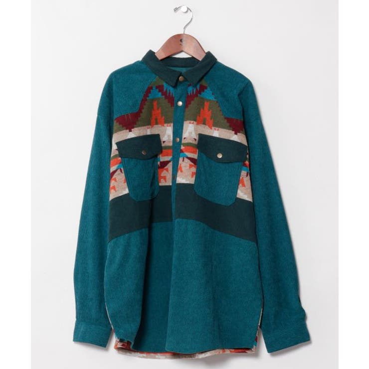 グリーン | 【チャイハネ】ウェニスカMEN'Sシャツ | アミナコレクション