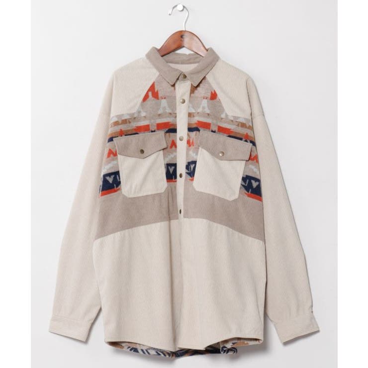 ベージュ | 【チャイハネ】ウェニスカMEN'Sシャツ | アミナコレクション