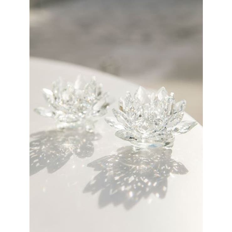 【チャイハネ】ガラスロータスクリアS | アミナコレクション  | 詳細画像1 