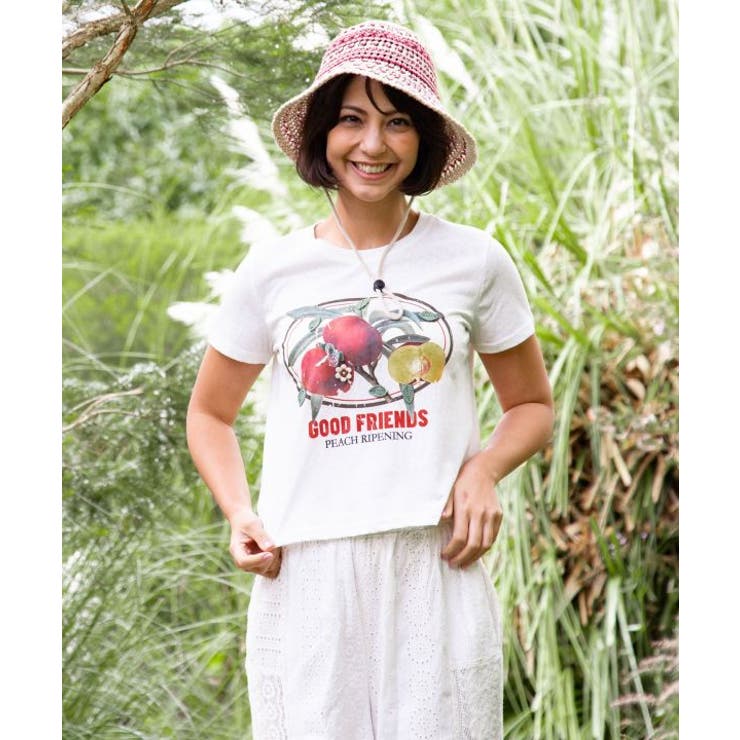ホワイト | 【チャイハネ】グッフルTシャツ | アミナコレクション 