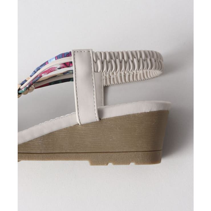 【チャイハネ】ギャビーサンダル ホワイト | アミナコレクション  | 詳細画像6 