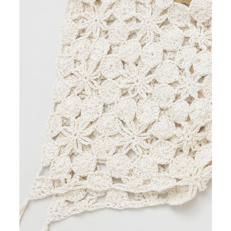 【チャイハネ】クロシェ編みバブーシュカキャップ | アミナコレクション  | 詳細画像5 