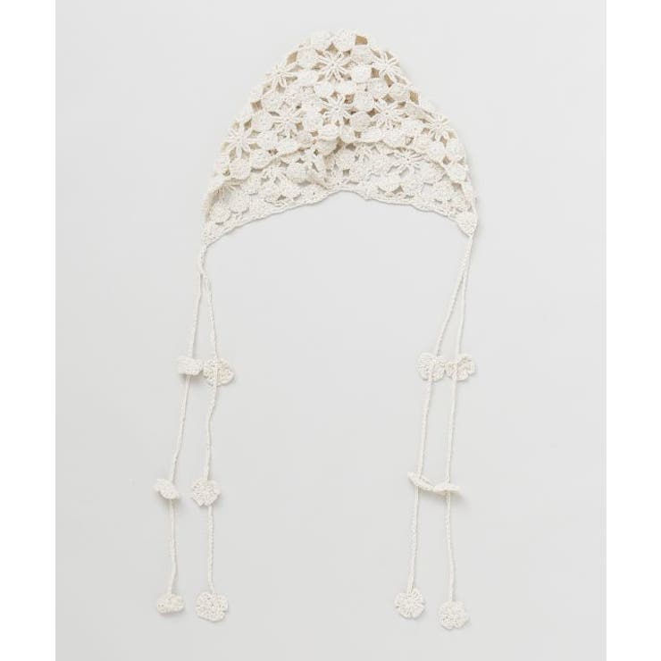 【チャイハネ】クロシェ編みバブーシュカキャップ | アミナコレクション  | 詳細画像7 