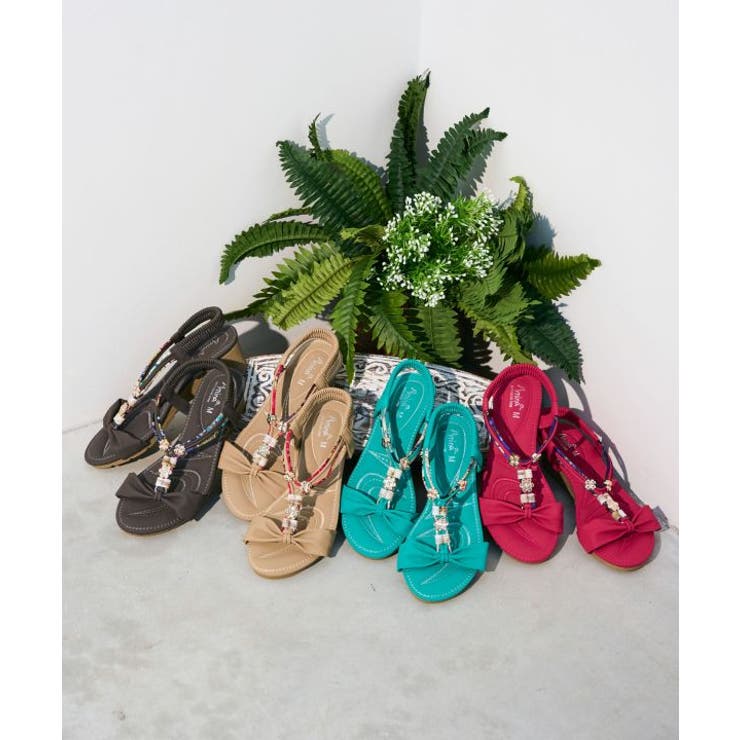 【チャイハネ】ギャリーサンダル | アミナコレクション  | 詳細画像1 