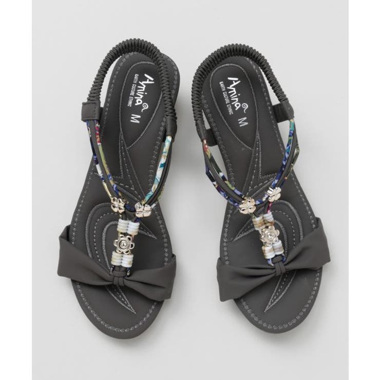 グレー | 【チャイハネ】ギャリーサンダル | アミナコレクション 