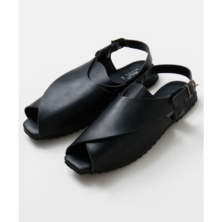 ブラック | 【チャイハネ】チャパルメンズサンダル | アミナコレクション 