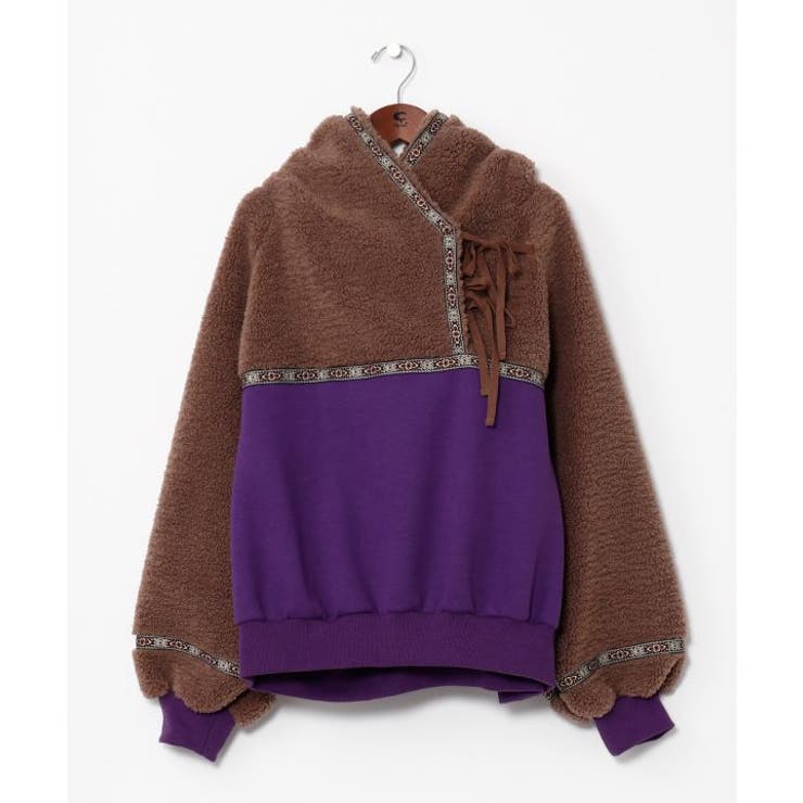 パープル | 【チャイハネ】ラミルアフーディー | アミナコレクション 