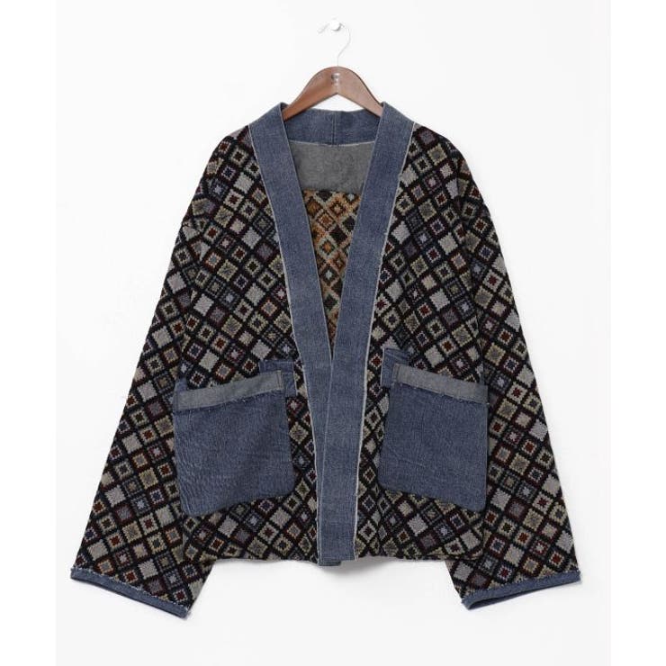 【チャイハネ】ノラパッチメンズカーディガン | アミナコレクション | 詳細画像2 