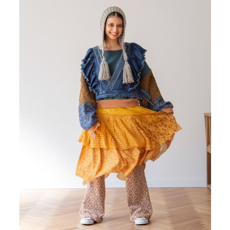 【チャイハネ】バサッタ変形プルオーバー | アミナコレクション  | 詳細画像1 