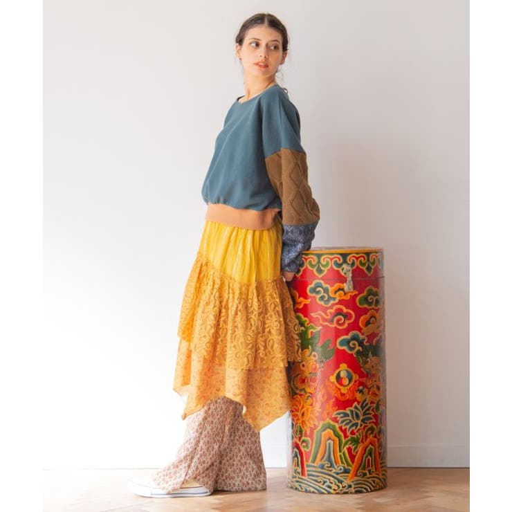 【チャイハネ】バサッタ変形プルオーバー | アミナコレクション  | 詳細画像14 