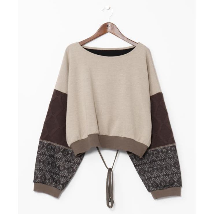 【チャイハネ】バサッタ変形プルオーバー | アミナコレクション  | 詳細画像3 