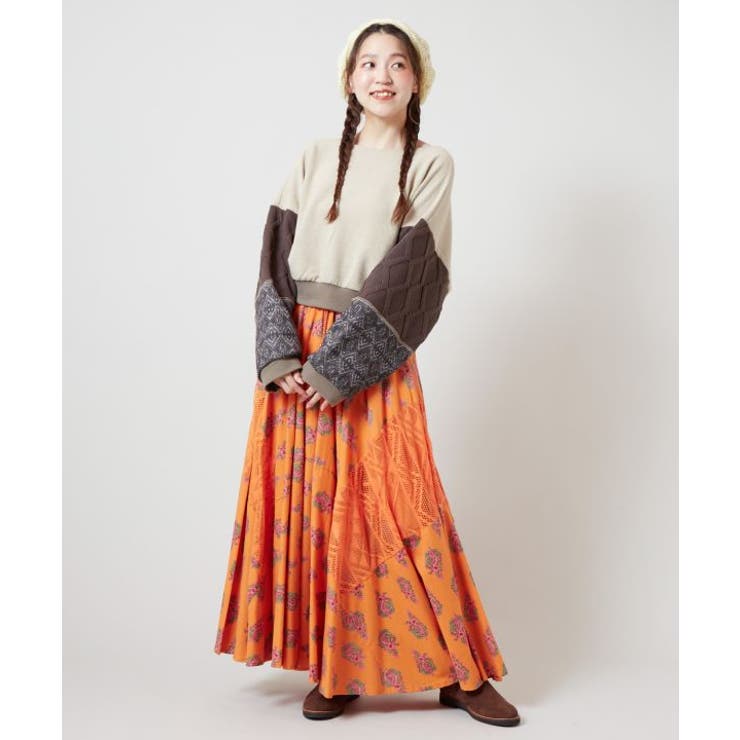 【チャイハネ】バサッタ変形プルオーバー | アミナコレクション  | 詳細画像5 