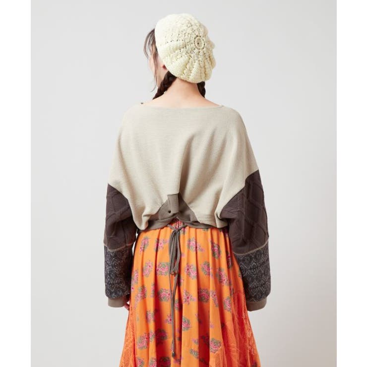 【チャイハネ】バサッタ変形プルオーバー | アミナコレクション  | 詳細画像7 