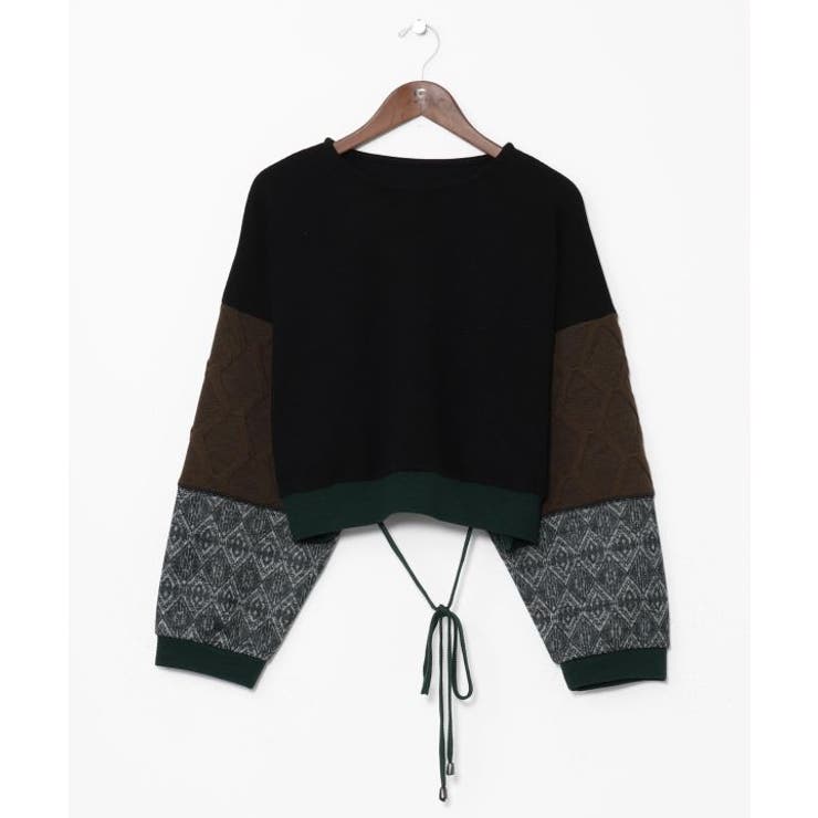 ブラック | 【チャイハネ】バサッタ変形プルオーバー | アミナコレクション 