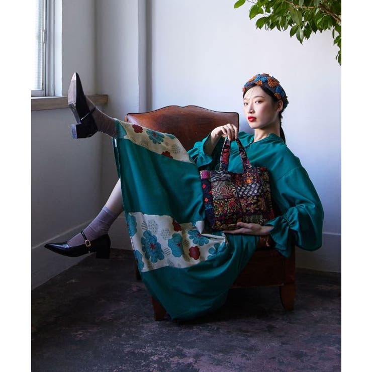 【チャイハネ】ピオラナワンピース | アミナコレクション  | 詳細画像2 