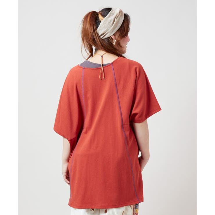 【チャイハネ】ベーシスクトップス【タンクトップ付き】 | アミナコレクション  | 詳細画像8 