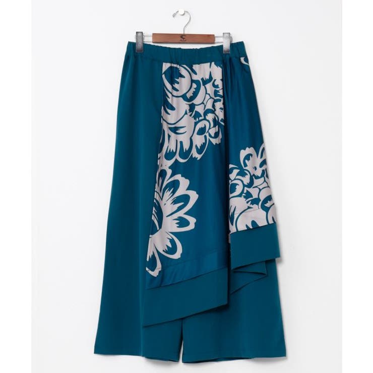 ターコイズブルー | 【チャイハネ】セマム変形ワイドパンツ | アミナコレクション 