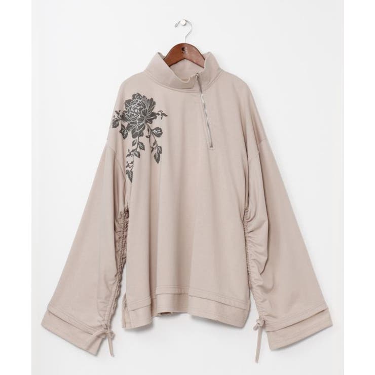ベージュ | 【チャイハネ】ブラーケメンズトップス | アミナコレクション 