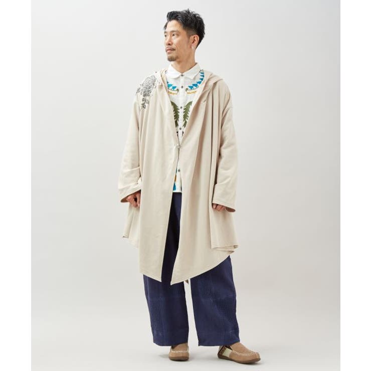 【チャイハネ】ブラーケメンズカーディガン | アミナコレクション | 詳細画像4 