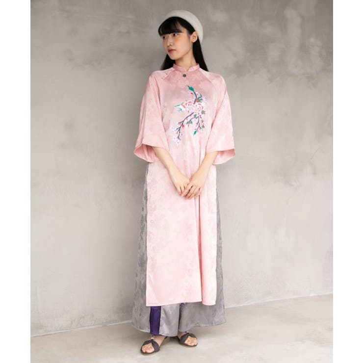 【チャイハネ】ネリナラ刺繍パンツ | アミナコレクション  | 詳細画像1 