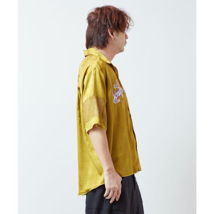 【チャイハネ】ネリナラメンズ開襟シャツ | アミナコレクション  | 詳細画像6 