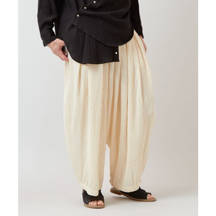 ホワイト | 【チャイハネ】プリメナメンズパンツ | アミナコレクション 