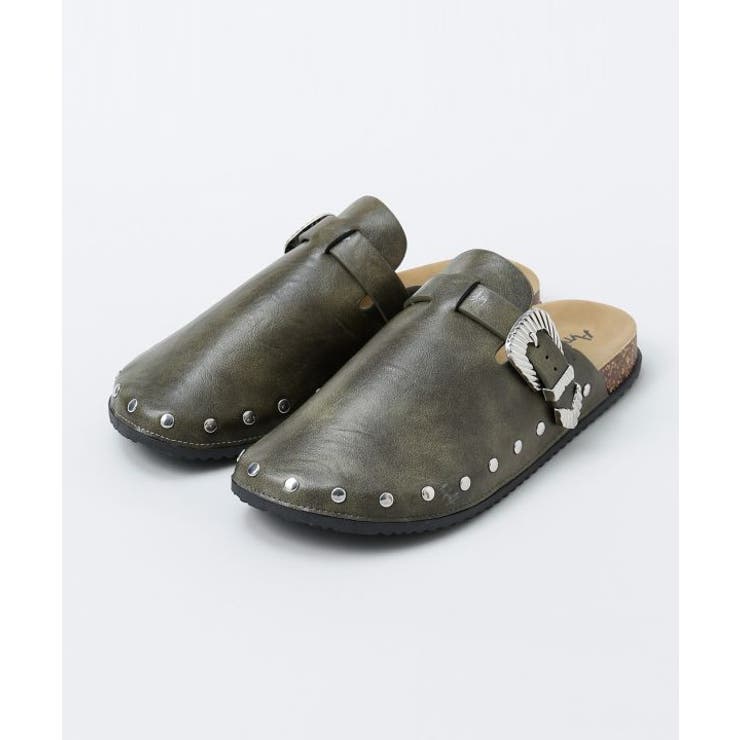 カーキ | 【チャイハネ】スタズメンズサンダル | アミナコレクション 