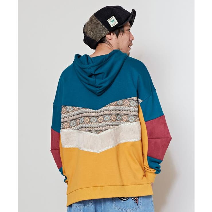 【チャイハネ】ファルパキメンズフードトップス | アミナコレクション | 詳細画像10 