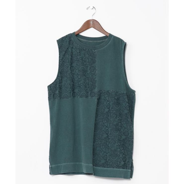 グリーン | 【チャイハネ】メヒコンメンズタンク | アミナコレクション