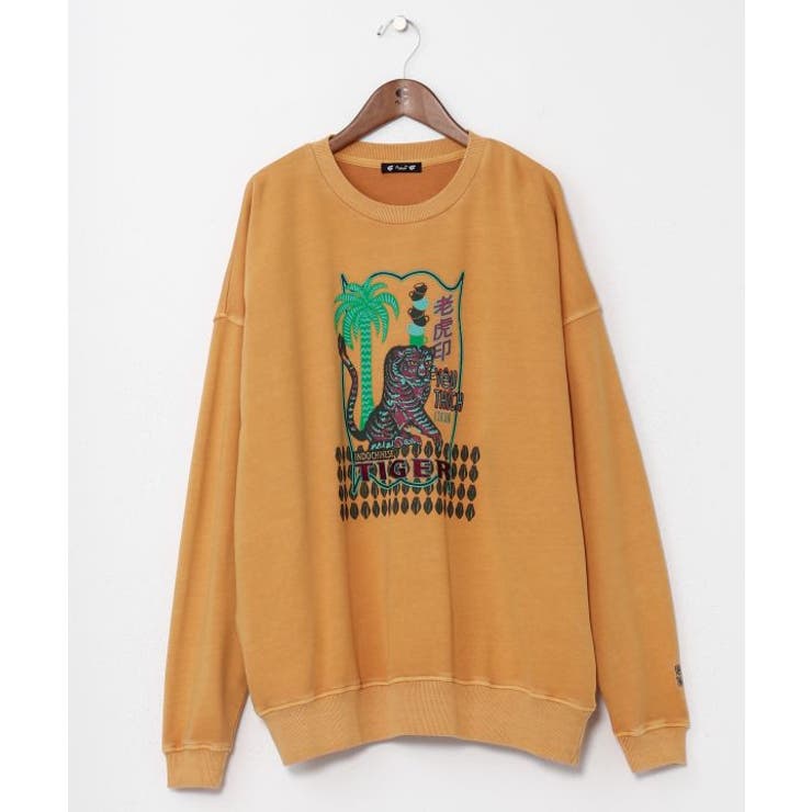 オレンジ | 【チャイハネ】ジポアージメンズトレーナー | アミナコレクション