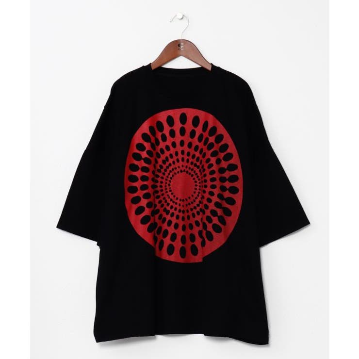 ブラック | 【チャイハネ】フマリーメンズTシャツ | アミナコレクション