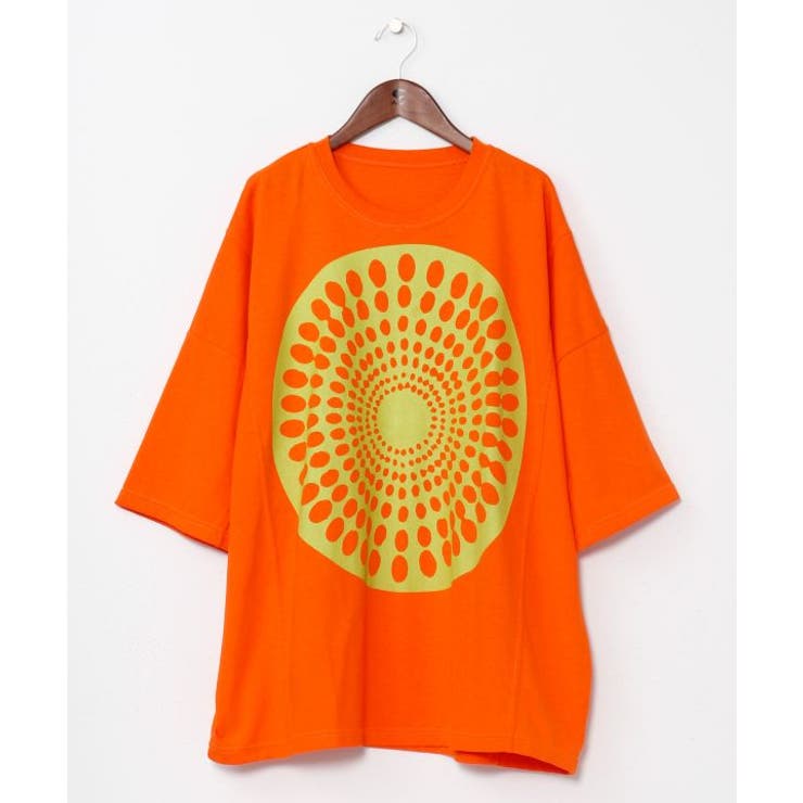 オレンジ | 【チャイハネ】フマリーメンズTシャツ | アミナコレクション
