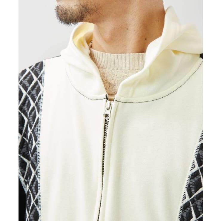 【チャイハネ】ファランナメンズジップアップカーディガン | アミナコレクション  | 詳細画像13 